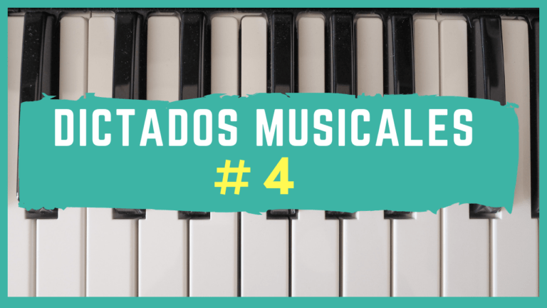 Dictado Musical Nº 4 (Solfeando. Aula Virtual)