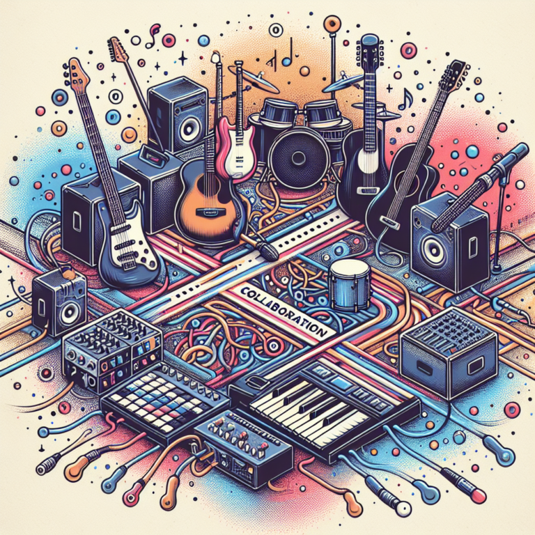 Plataformas de colaboración para bandas, IA en composición musical, Innovaciones en instrumentos digitales