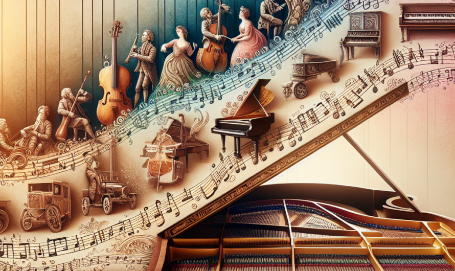 Evolución del piano en la música clásica