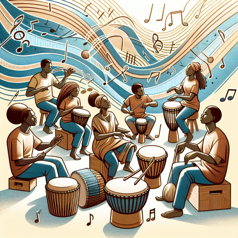 Importancia del ritmo en la música africana