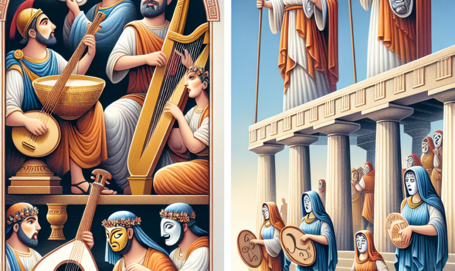La música y el teatro en la Grecia clásica